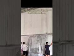 Tonton: Rantai Aluminium Dalam Panel Horisontal Atau Vertikal Showcase Tugas Berat Ukuran Kait 10mm*22mm