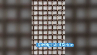 Video menampilkan detail anyaman logam