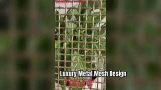 Arsitektur Metal Mesh Dekoratif