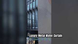 Fitur Taman Zen Tirai Air Stainless Steel Mewah