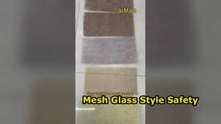 Keamanan Kekuatan Gaya Kaca Laminasi Mesh