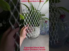 Pelapis Fasad Bangunan Mesh Arsitektur Mesh Logam yang Diperluas