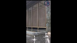 Layar Jaring Tenun Logam Dekoratif Luar Ruangan