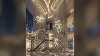 Tirai Bola Manik Logam Premium untuk Interior Modern