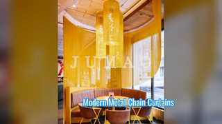 Tirai Rantai Logam Khusus untuk Arsitektur Modern