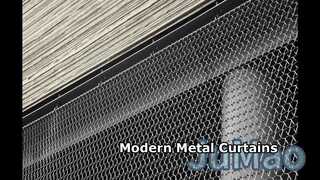 Tirai Kumparan Logam Desain Modern