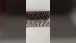 Jumao Metal Coil Drapery Solusi Mesh Arsitektur Modern