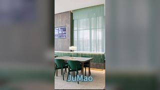 Gaya Pembatas Ruangan Tirai Rantai Aluminium