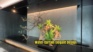 Tirai Air Stainless Steel Desain Modern Elegan