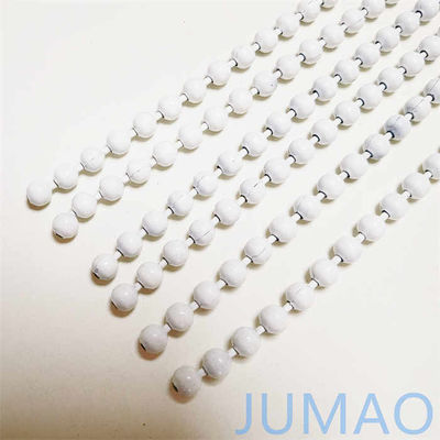 6mm Arsitektur Metal Bead Ball Curtains Rantai Interior Space Dividers