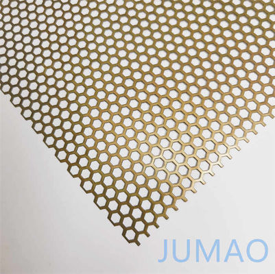 SS Arsitektur Perforated Metal Ceiling Dekorasi Modern 1mm 2mm