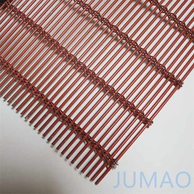 Fasad Mesh Arsitektur Metal yang menutupi dinding SS201