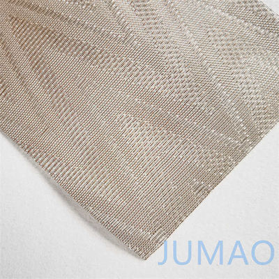 Fusion Metal Fabric Mesh Laminated Glass Diperkuat Kawat Kaca