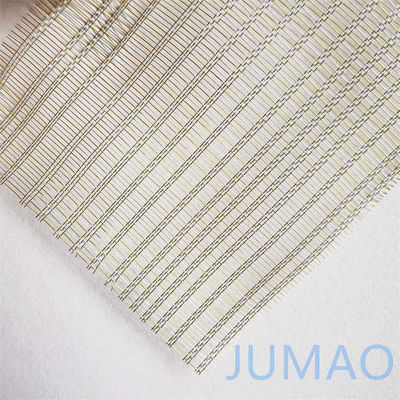 Laminated Woven Glass Wired 6mm Untuk Hotel Space Divider