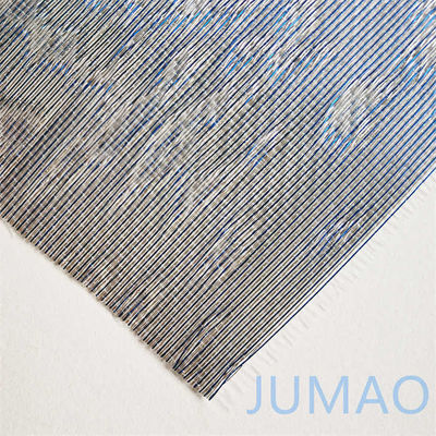 Keamanan Diperkuat Wire Glass Mesh Wall Cladding OEM