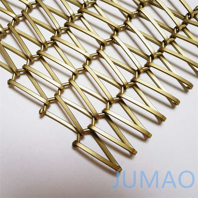 SUS316 Dekoratif Wire Mesh Interior Room Space Divider