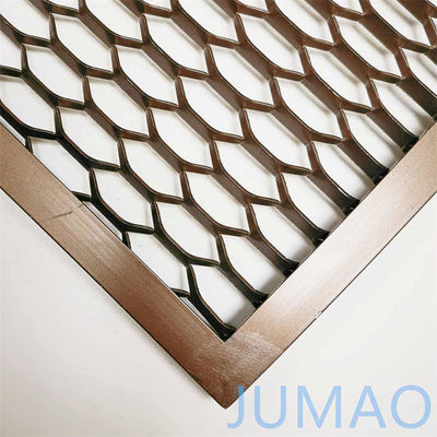 PVDF Peningkatan Lembar Logam 4x8 XPM Mesh Panel Dinding