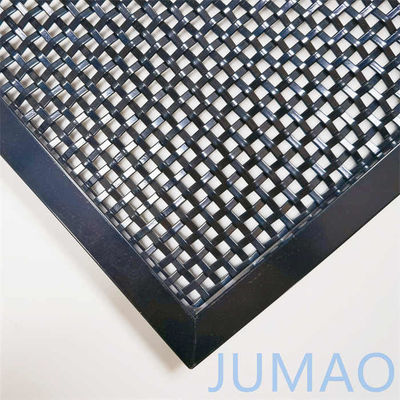 Flat Wire Mesh Metal Room Divider Dekoratif Stainless Steel