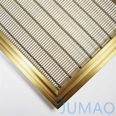 SS316 Metal Room Dividers Dekoratif Screen Stairway Partitions