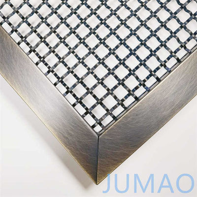 SS304 Metal Wire Mesh Room Divider Untuk ruang tamu