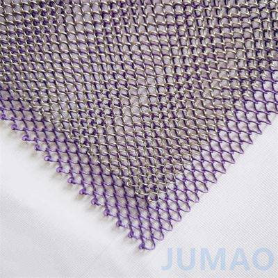 Jumao Metal Mesh Tirai Spiral Space Divider