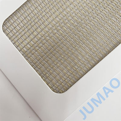 Warna Laminating Mesh Opsi kustomisasi kaca untuk Metal Mesh Interlayer