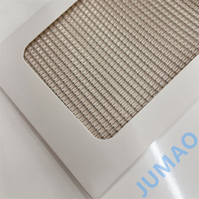 Kawat Tembaga Mesh Laminasi Kaca Eksternal Fasad Dengan Pola Disesuaikan