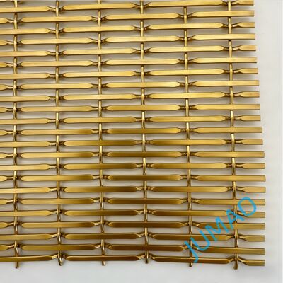 Pembatas Logam Dekoratif Stainless Steel Ukuran Kustom untuk Partisi Kantor