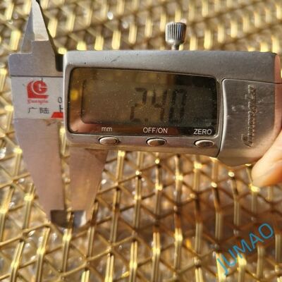 Layar Ruangan Wire Mesh Karet tahan lama Untuk Solusi Privasi Kantor