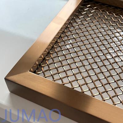 Layar Arsitektur Pembagi Ruang Dari Wire Mesh Dekoratif dan Dekorasi Interior