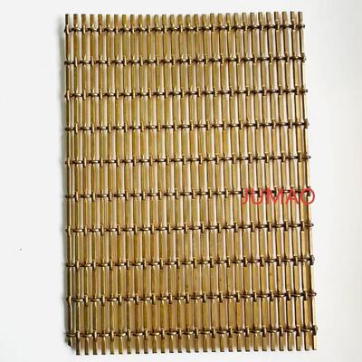 Mesh Dekoratif Desain Interior Arsitektur Mesh Partisi Mesh Logam Tahan Lama