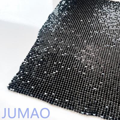 Lengan Tinggi Metal Sequin Mesh Untuk Elemen Dekoratif Dalam Desain Modern