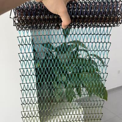 Panel Fasad Jaring Logam Jaring Arsitektur Layar Privasi Jaring Logam Kaskade