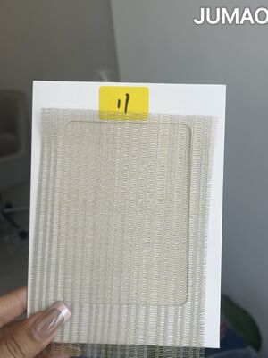 High Clarity Laminated Metal Mesh Glass Ideal Untuk Dapur Sliding Door Partition