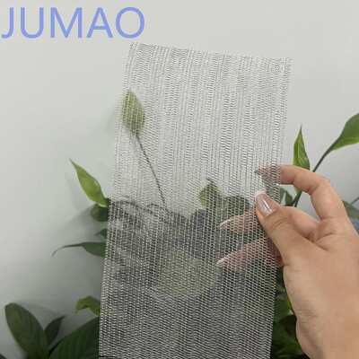 Multi Color Label Laminated Glass Mesh Divider Screen Dengan Ketebalan Panel 1-3mm