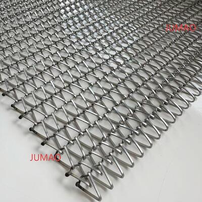 Spiral Decorative Metal Mesh Architectural Mesh 304 Stainless Steel Wall Facade